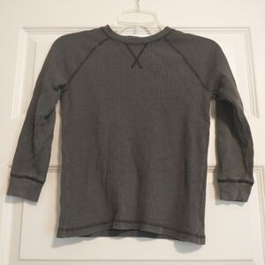 🟢 3/$11 Wonder nation Brand Boy's Thermal Long Sleeve Size S (6-7)